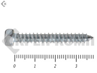 Шуруп с шестигранной головкой DIN7976 5,5х38 (30шт)