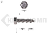 Саморез с шестигранной головой Нержавейка DIN7976 А2 5,5х19 (7500шт)