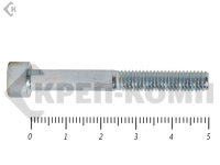 Винт с внутренним шестигранником,цинк DIN912 6 х50 пр.8,8 (1500шт)