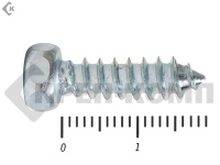 Шуруп с шестигранной головкой DIN7976 5,5х19 (50шт)