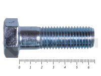 Болты DIN 931, с неполной резьбой, цинк, 20х 65 мм, пр.5.8 МОСКРЕП (25 кг/114)