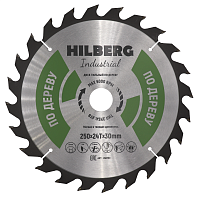 Диск 250*30*24Т, пильный по дереву Hilberg Industrial (1 шт.)